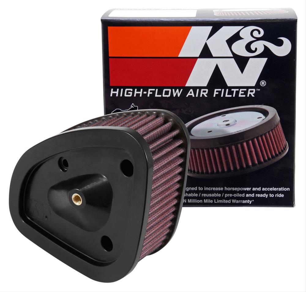 K&N HD-1717 K&N Powersports Performance Air Filters | Summit Racing