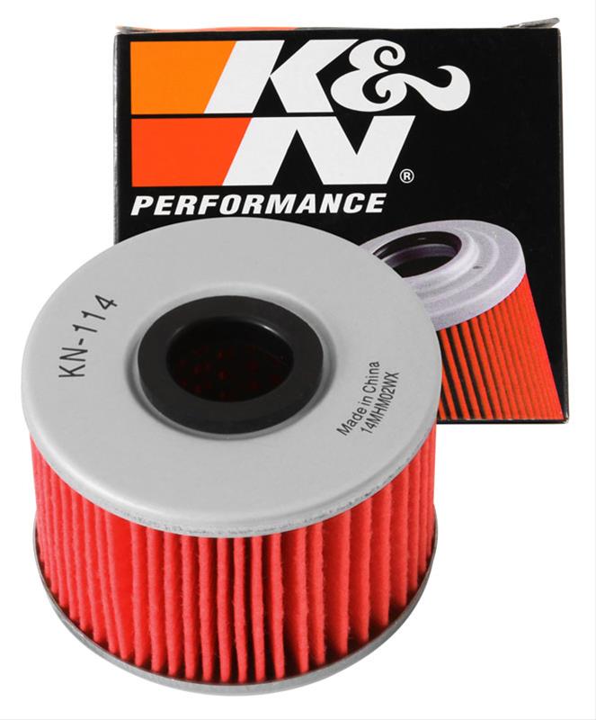 K&N KN114 K&N Powersports Oil Filters Summit Racing