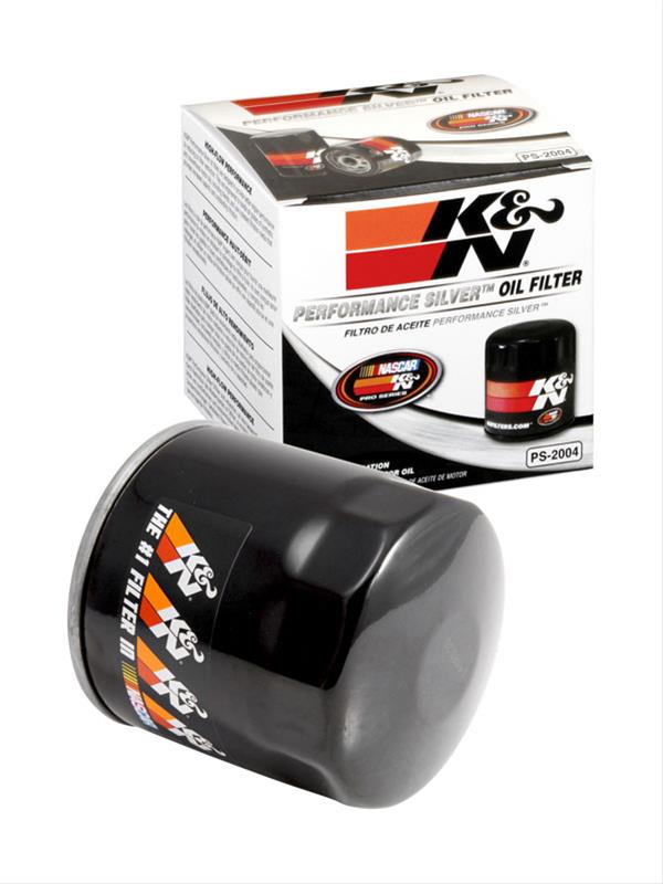 K&N PS2004 K&N Performance Silver Oil Filters Summit Racing