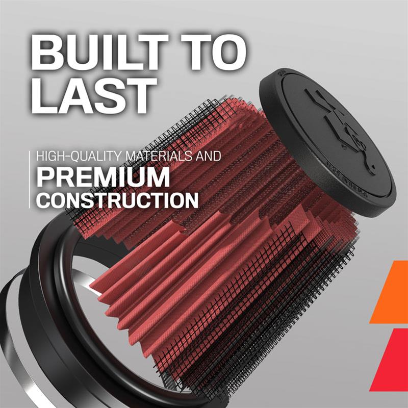 K&N Filtro Aria Universale Conico 152mm flangia, 191mm base, 114mm top, altezza 152mm (RU-1048XD
