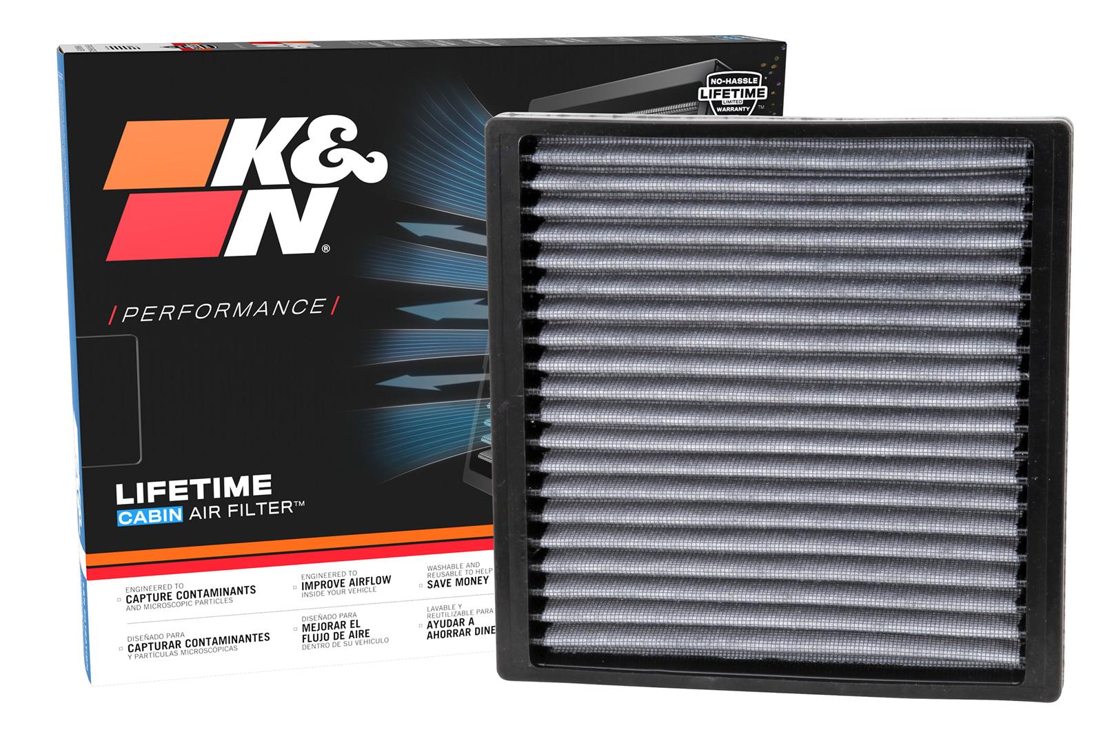 K&N VF2005 K&N Cabin Air Filters | Summit Racing