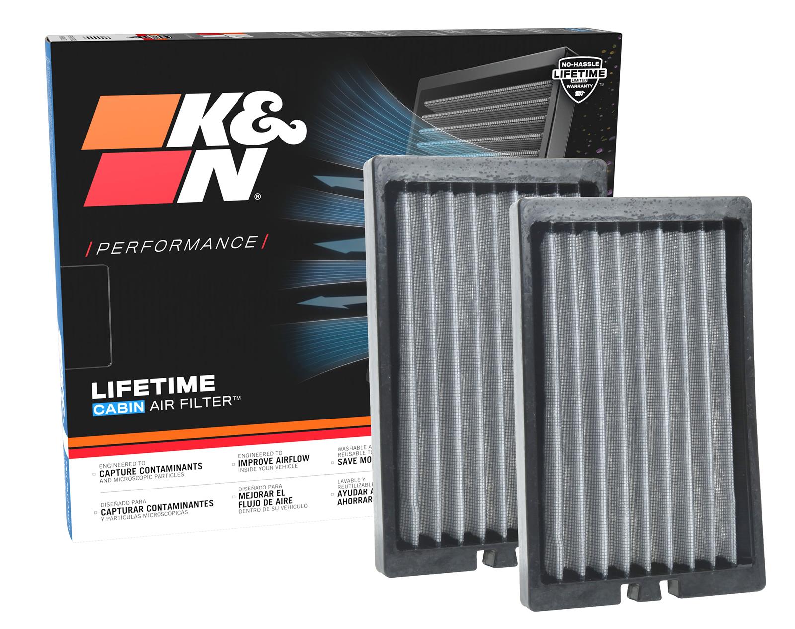 K&N VF2064 K&N Cabin Air Filters | Summit Racing