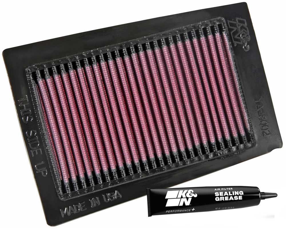 K&N YA8002 K&N Powersports Performance Air Filters Summit Racing
