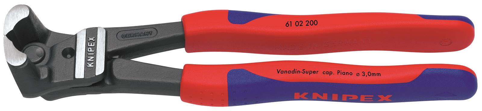 Knipex 61 02 200 Knipex Bolt End-Cutting Nippers | Summit Racing