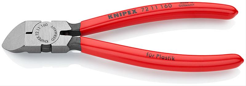 Knipex 72 11 160 Knipex Diagonal Cutters for Plastics | Summit Racing