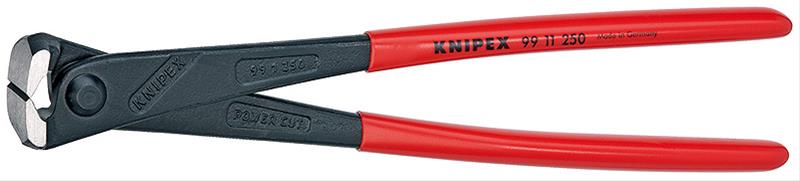 Knipex 99-11-250 10" High Leverage Concretors' Nippers Plastic Grip 