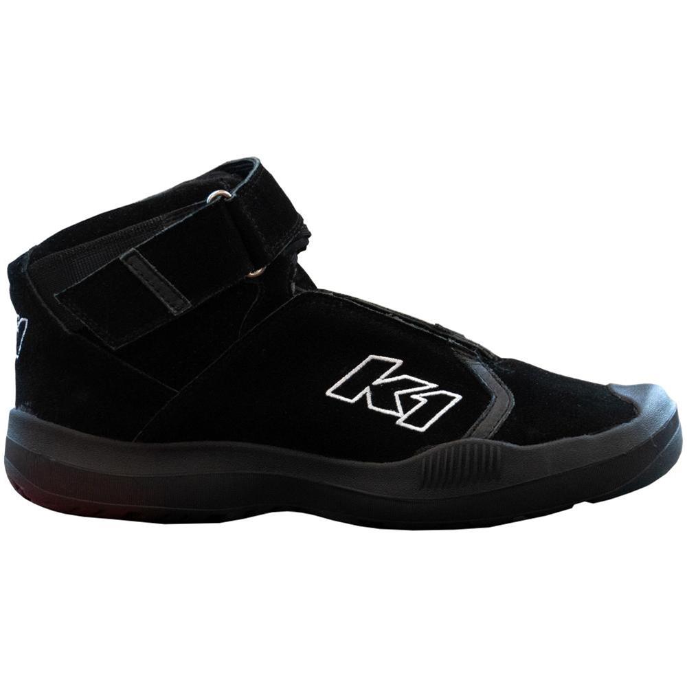 K1 RaceGear Pit Crew Shoes 24-PIT-N-85 Casual & Boots, Shoes, Mid-top, Nomex Liner, Suede Outer, Black, SFI 3.3/5, US Womens Size 11, US Mens Size 8 1/2, Pair thumbnail 3