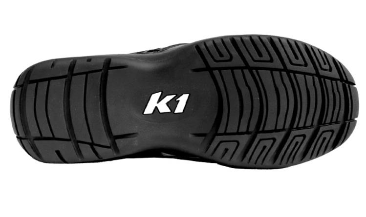 K1 RaceGear Versus Pit Crew Shoes 24-VER-N-95 Shoes, Shoes, Mid-Top, Black, Nomex, SFI 3.3, Men's Size 9.5, Pair thumbnail 3