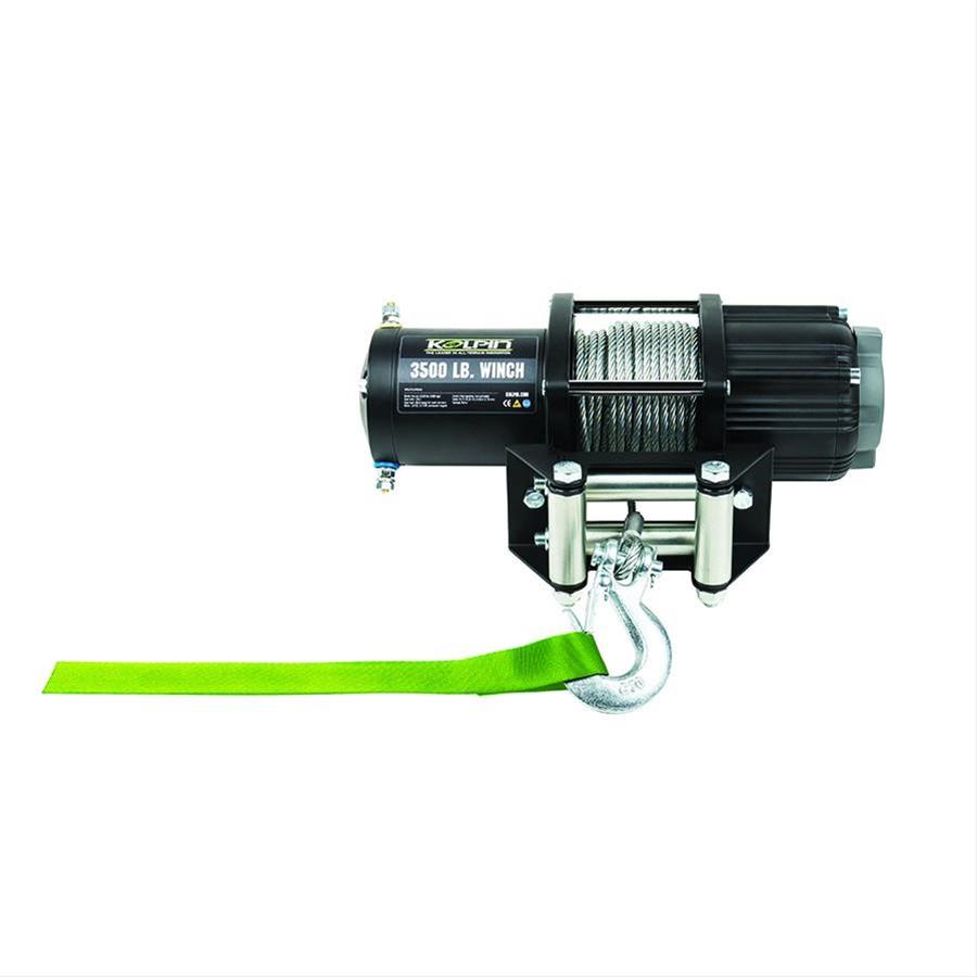 Kolpin ATV Products 259350 Kolpin 3,500 lb. Series Winches Summit Racing