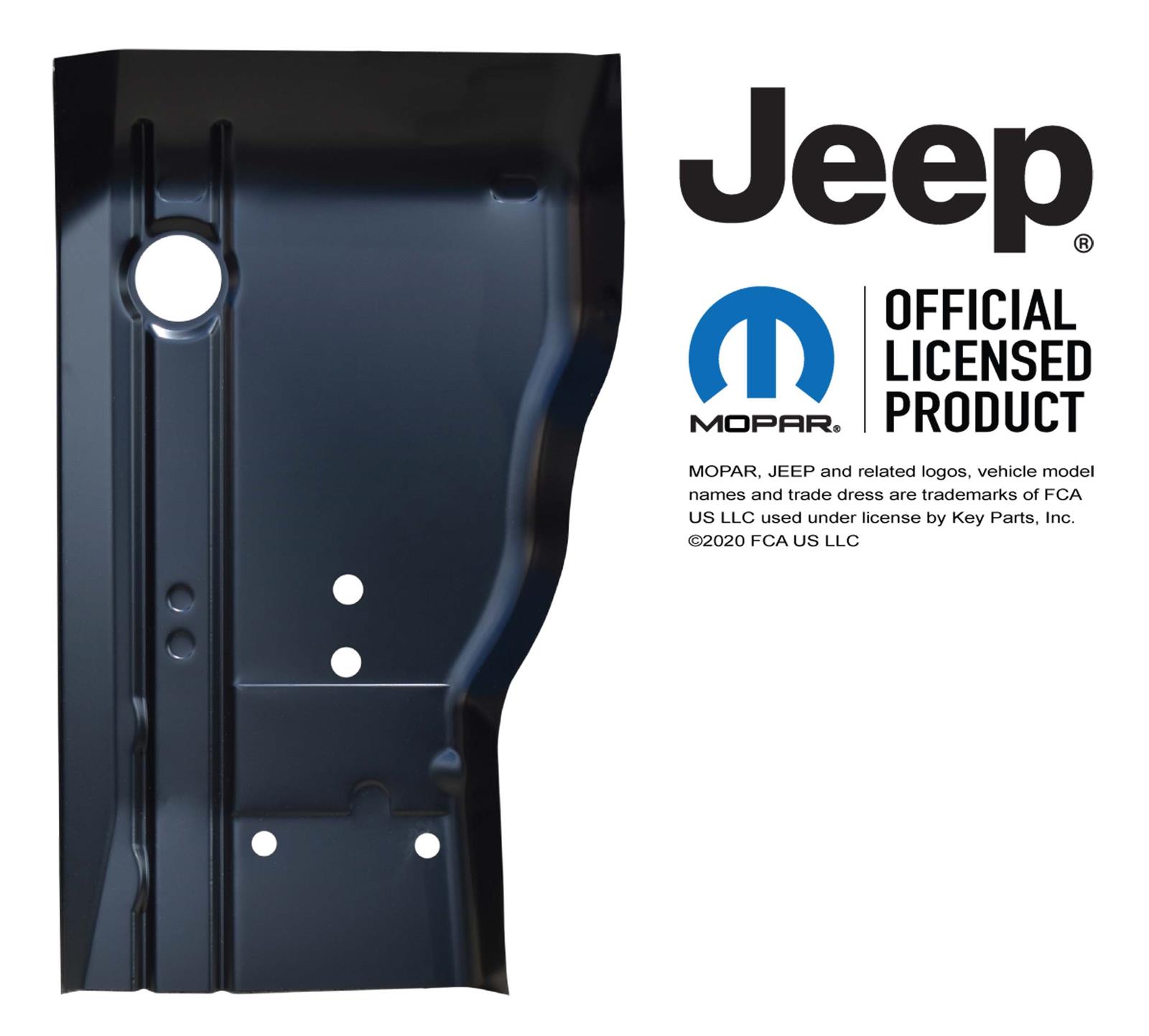 KeyParts 0482-221L Key Parts Floor Pans | Summit Racing