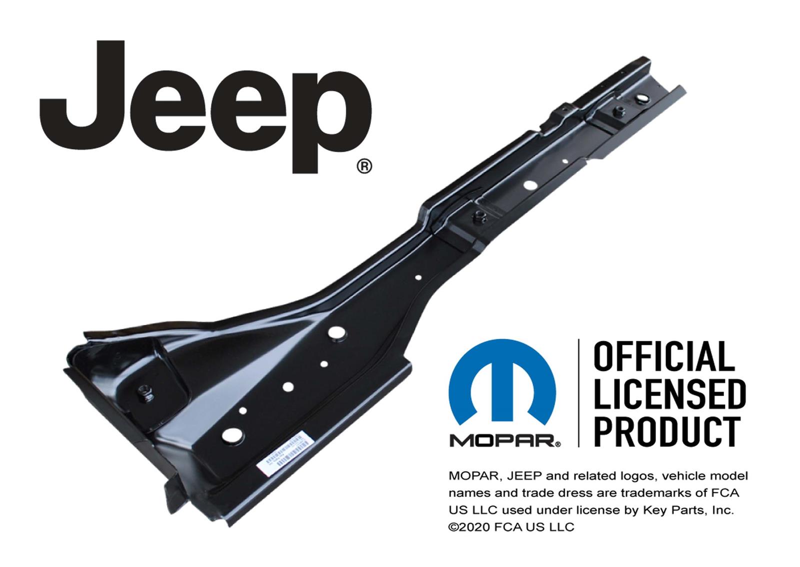 KeyParts 0485-317 Key Parts Floor Braces | Summit Racing
