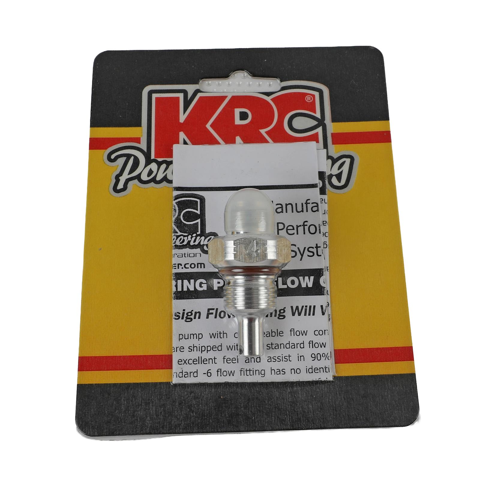 KRC Power Steering 25304000 KRC Power Steering Pump Flow Control