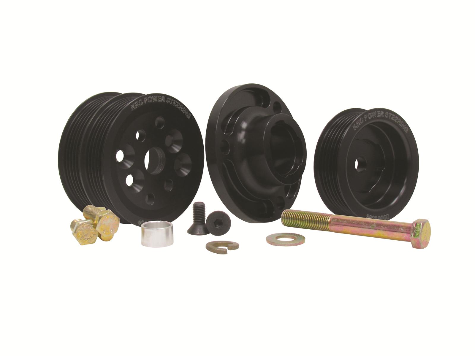 KRC Power Steering Pulley Kits 36351500 15% SERPENTINE PULLEY KIT SB CHEVROLET