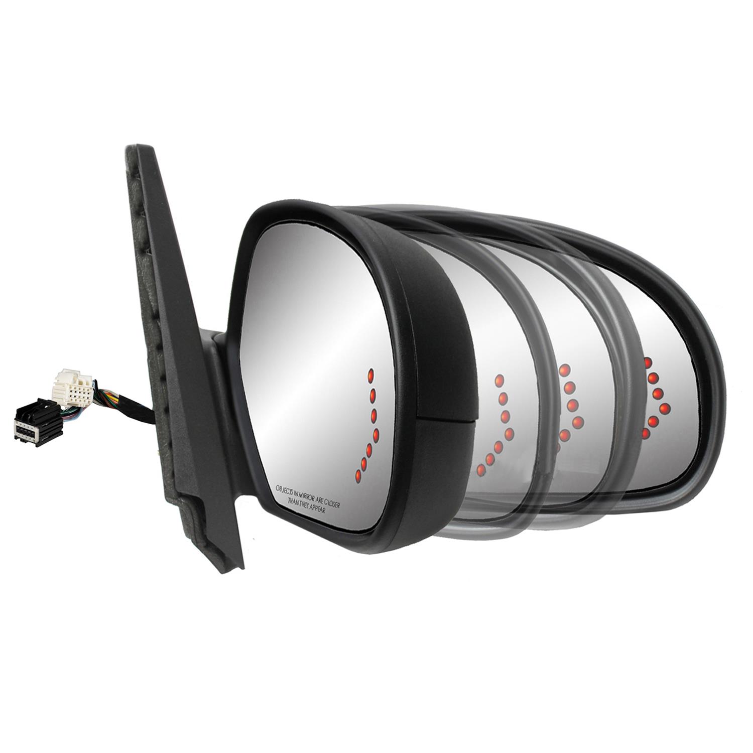 KSource 62149G K Source Side View Mirrors Summit Racing