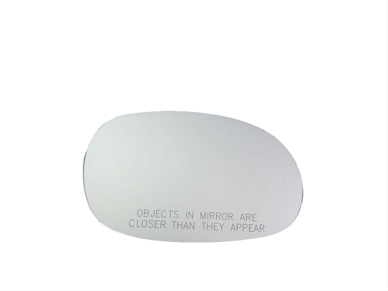 Fit System 90189 Chrysler Passenger Side Replacement Mirror Glass