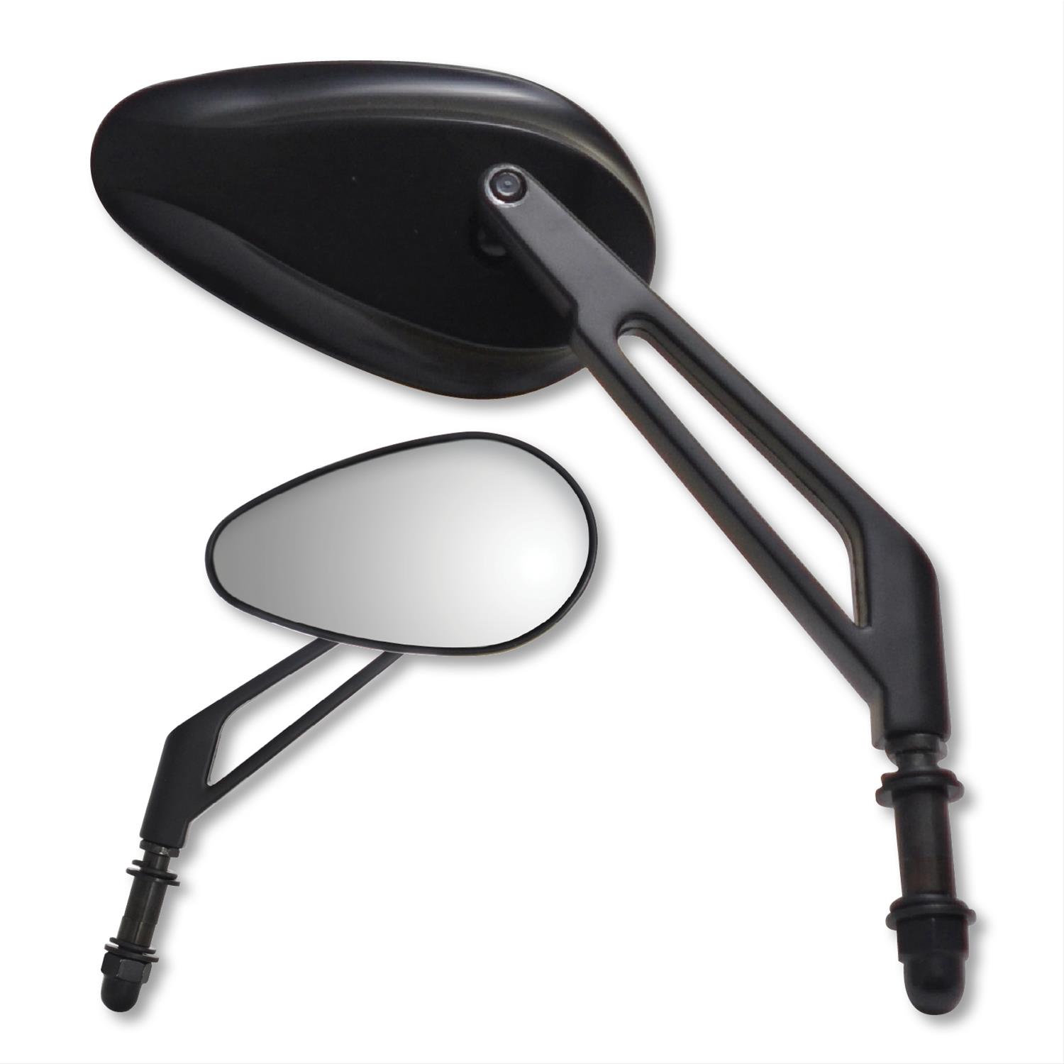 Ken Sean 942050B K Source Motorcycle Mirrors | Summit Racing