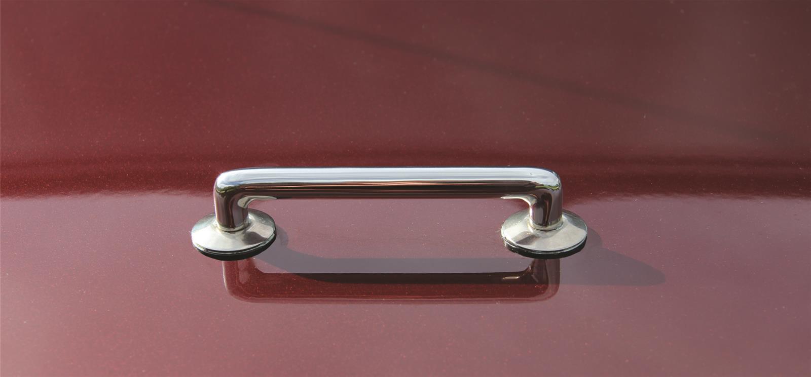 Kentrol 97-18 Jeep Wrangler TJ/JK Footman Loop - Polished Silver thumbnail 3