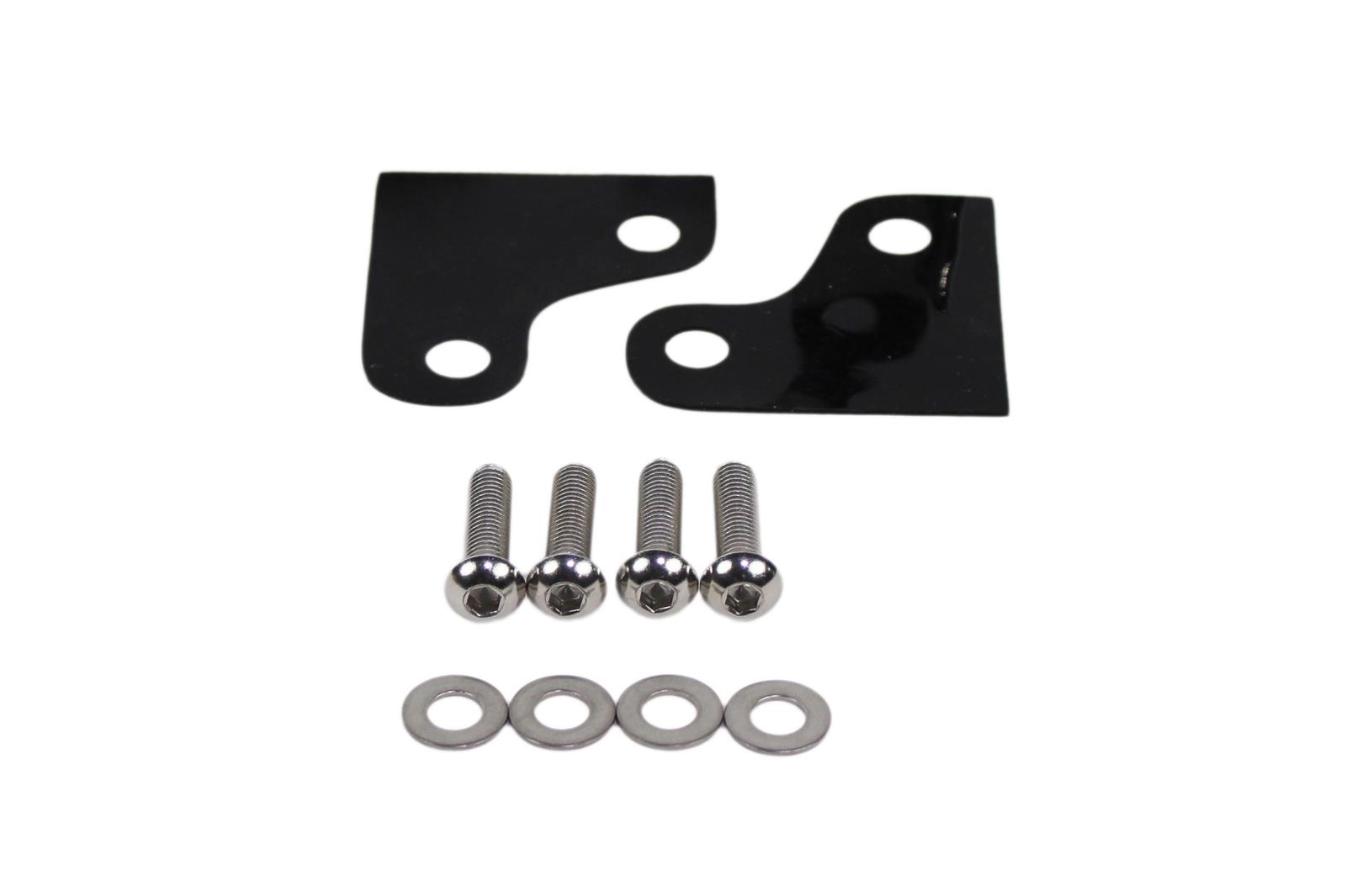 Kentrol 07-18 Jeep Wrangler JK Windshield Light Mount - Polished Silver