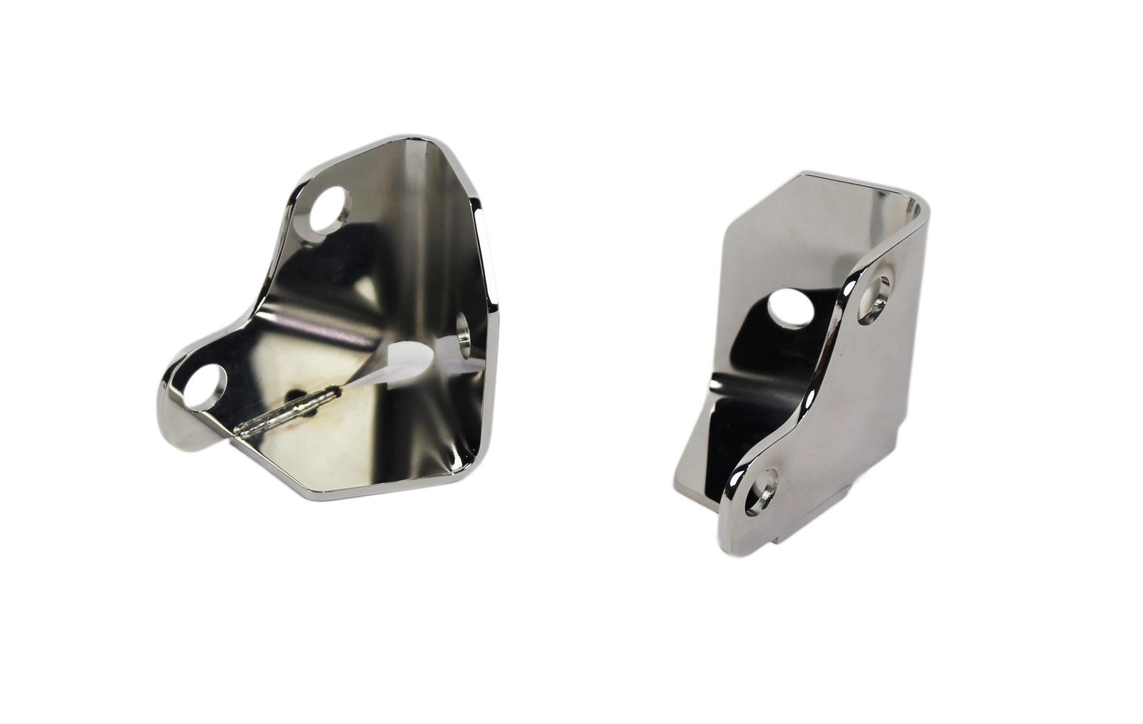Kentrol 07-18 Jeep Wrangler JK Windshield Light Mount - Polished Silver thumbnail 2