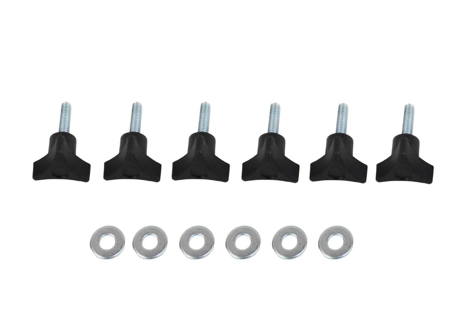 Kentrol 76-06 Jeep CJ/Wrangler YJ/TJ Door Hinge Liners 2 Door - Powdercoat Black thumbnail 2