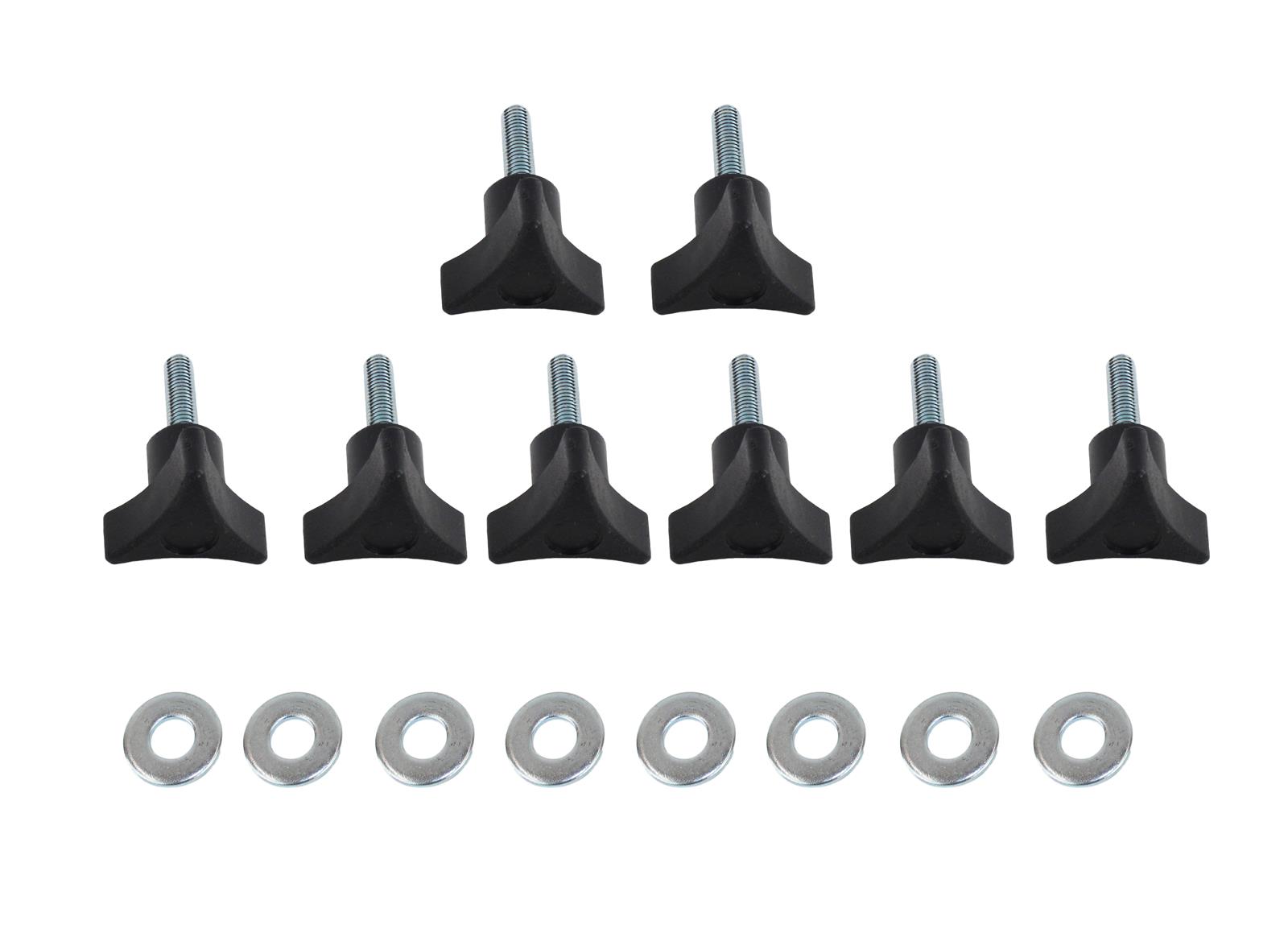 Kentrol 1997 Jeep Wrangler TJ-02 Hardtop Screws - Textured Black thumbnail 2