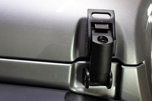 Kentrol 2018+ Jeep Wrangler JL Mechanical Hood Catch Kit thumbnail 4