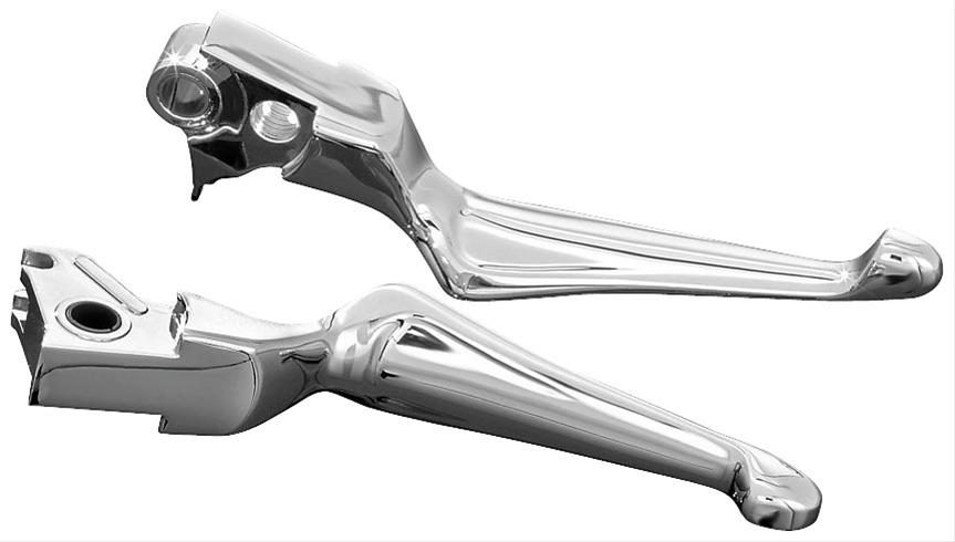 Kuryakyn Boss Blade Levers 1038 Levers, Aluminum, Chrome, Pair thumbnail 2