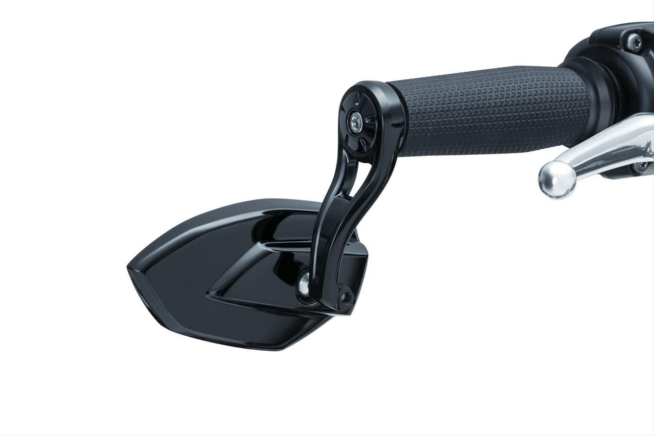 Kuryakyn Phantom Mirrors 1959 PHANTOM BAR END MIRROR BLACK