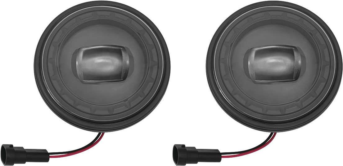 Kuryakyn Light Bars, Pods and Fog Lights 2474 ORBIT 4-1/2" PASSING LAMPS BLK