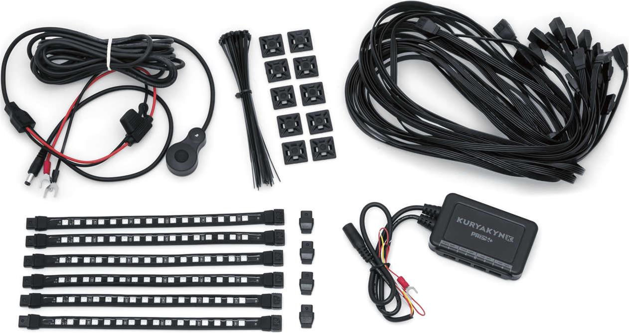 Kuryakyn Powersports Headlight Assembly Components 504993 NIGHTCRAWLERS ACCENT LIGHT KIT