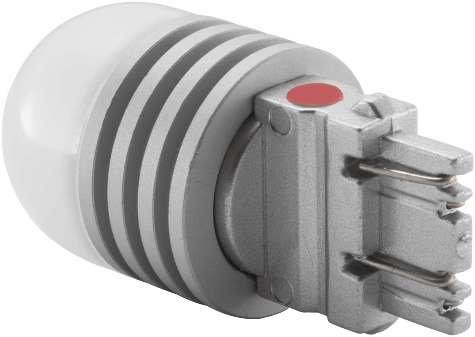 Kuryakyn LED Bulbs 2886 Light Bulb, LED, 3157, Two-Circuit, Tail Light, Rear Turn Signal, Red, Universal, Each