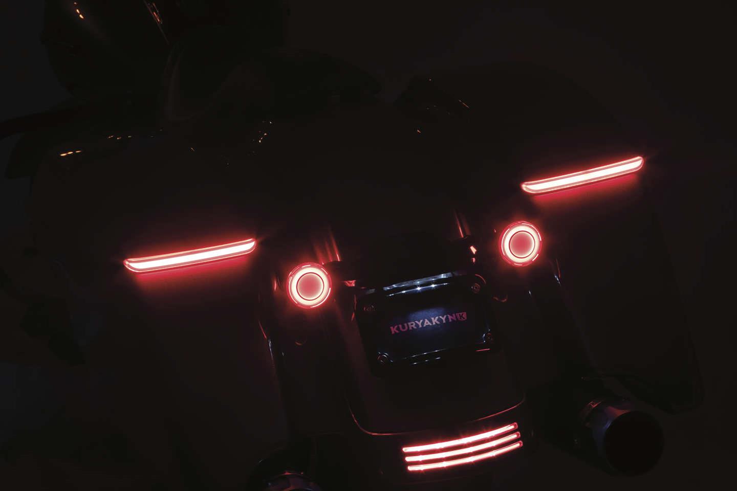 Kuryakyn LED Accent Lights 504998 Lighting & Instrument Tracer Saddlebag Light TRACER SDDLBG LIGHTS SMK LENS thumbnail 3