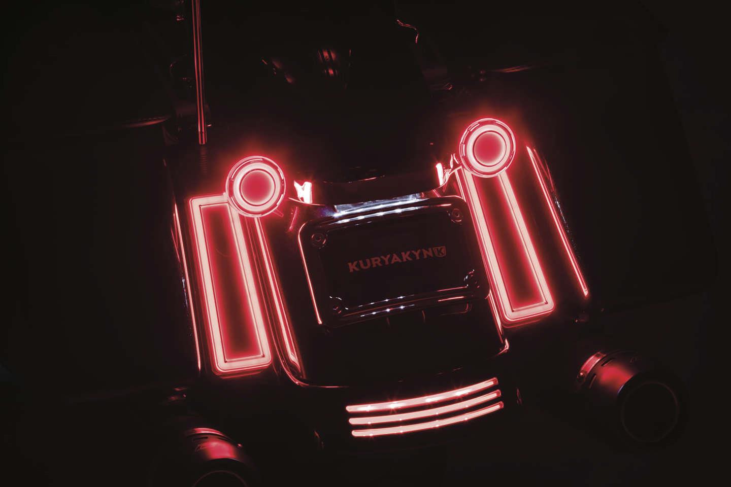 Kuryakyn LED Accent Lights 506591 Lighting & Instrument Tracer Filler Panel TRACER FILLR PNL LITES RED LNS thumbnail 3