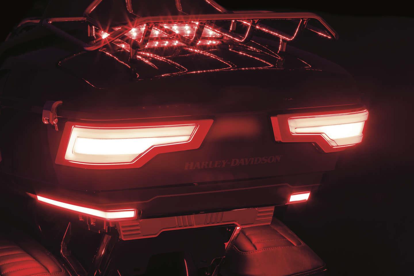 Kuryakyn LED Accent Lights 505741 Lighting & Instrument Tracer Tour-Pak TRACER TOUR PAK REAR LITES RED