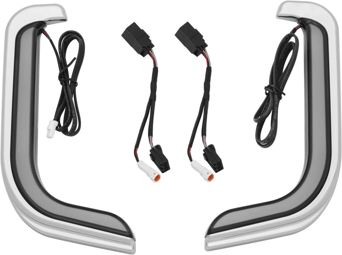 Kuryakyn LED Accent Lights 506595 Lighting & Instrument Tracer Fairing Lower Accents TRACER FRG LWR ACCNTS/CHR thumbnail 4