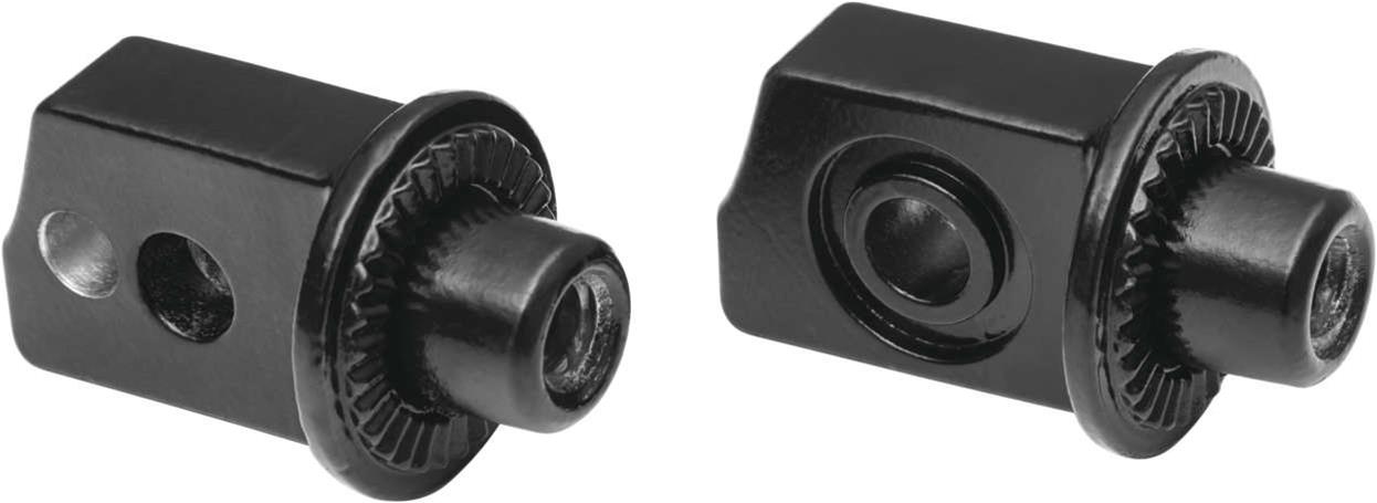 Kuryakyn Foot Control Components 504685 Controls Splined SPLIND PEG ADPTRS INDN FTR BLK thumbnail 2