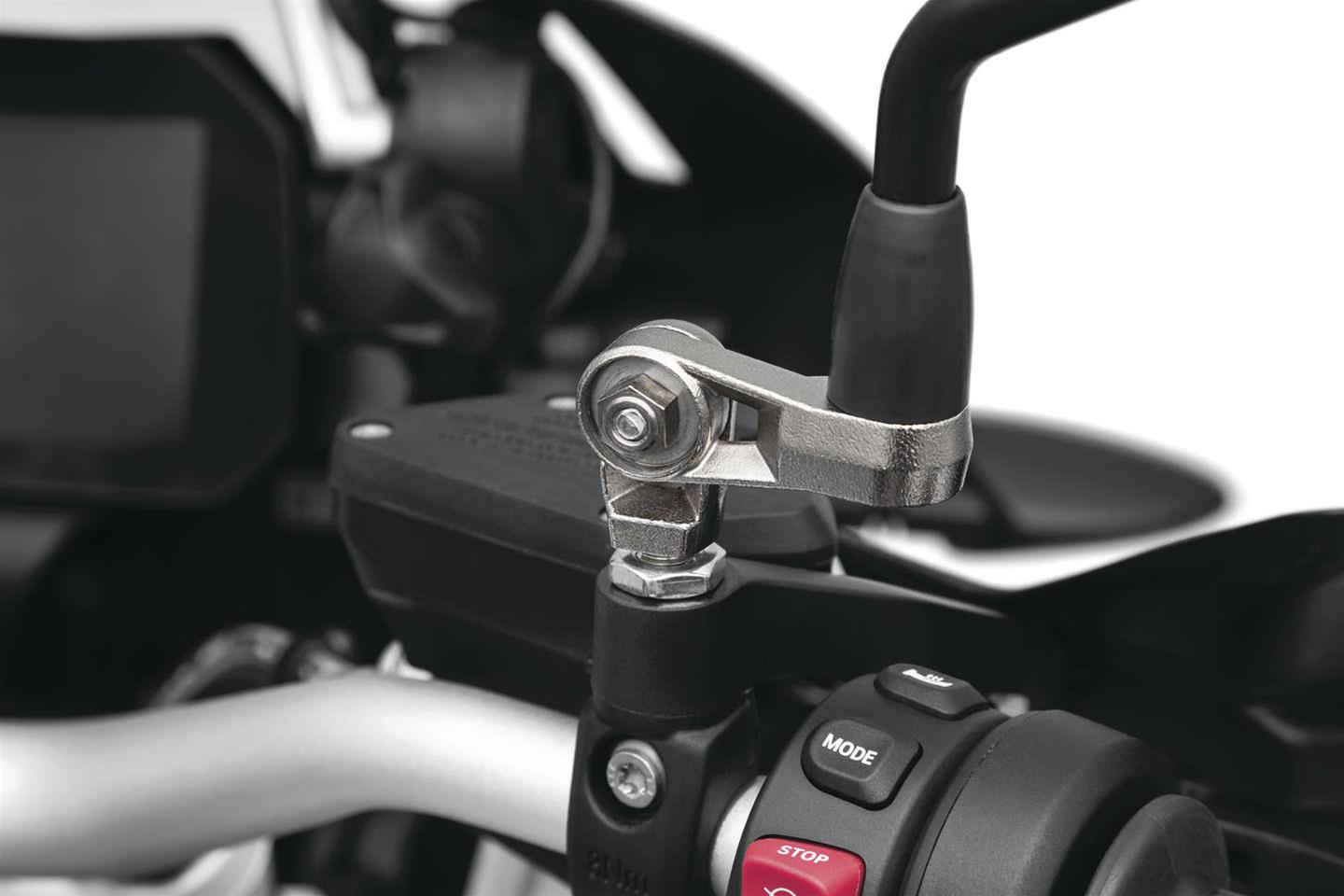 Kuryakyn Powersports Rear View Mirrors 504496 Handlebars & Control Lodestar Folding Mirror Extension FOLDING MIR EXT BMW M10X 1.5 thumbnail 2