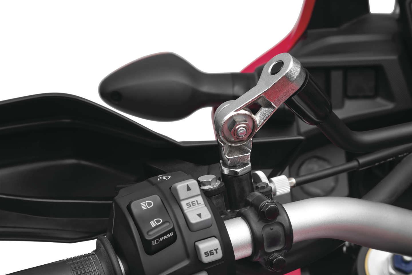 Kuryakyn Powersports Rear View Mirrors 504497 Handlebars & Control Lodestar Folding Mirror Extension FOLDING MIR EXT HON INN KAW SZ
