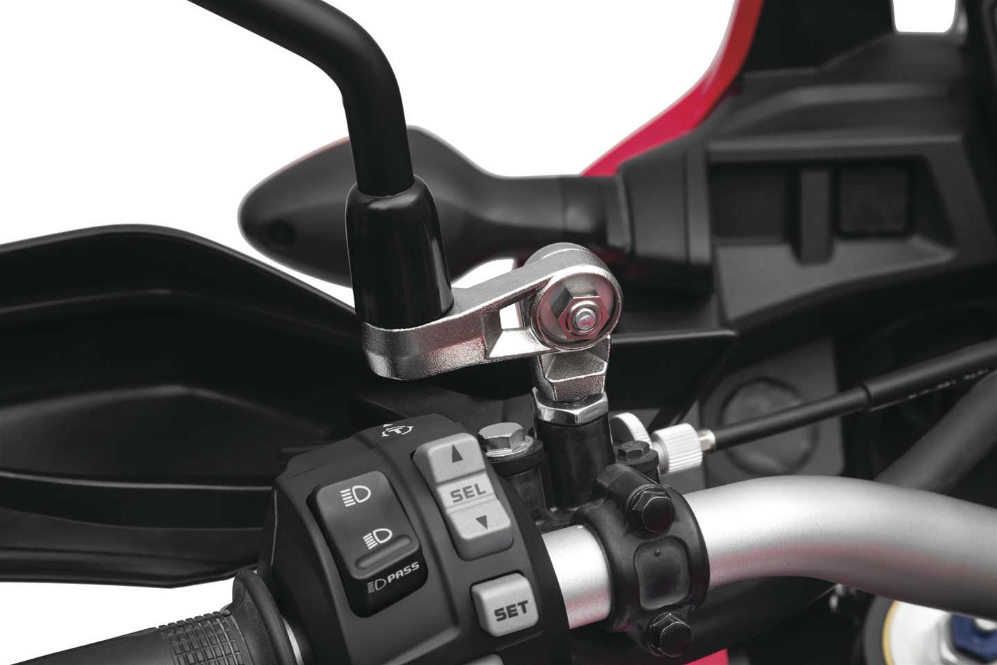 Kuryakyn Powersports Rear View Mirrors 504497 Handlebars & Control Lodestar Folding Mirror Extension FOLDING MIR EXT HON INN KAW SZ thumbnail 2
