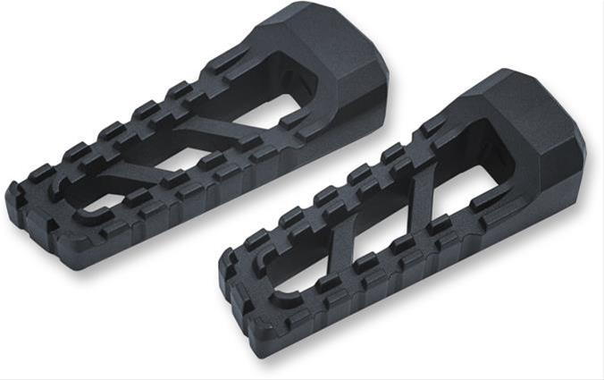 Kuryakyn Riot Pegs 3599 Foot Pegs, Riot, Satin Black, Pair thumbnail 3