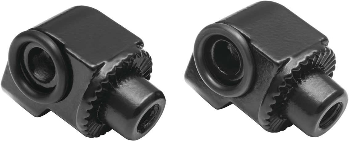 Kuryakyn Foot Control Components 504682 Controls Splined Peg Adaptors for Adventure Bikes SPLIND PEG ADPTRS BMW REAR BLK thumbnail 2