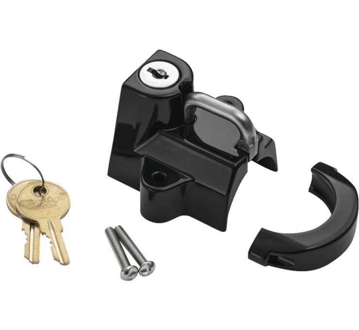 Kuryakyn Helmet Locks 4618 UNIV HELMET LOCK 7/8-1-1/4 BLK