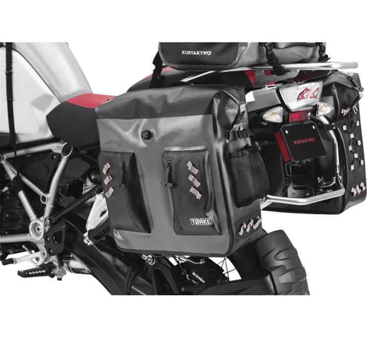 Kuryakyn Saddle Bag Mounts and Accessories 5174 TORKE 24L DRY BAG PANNIERS thumbnail 2