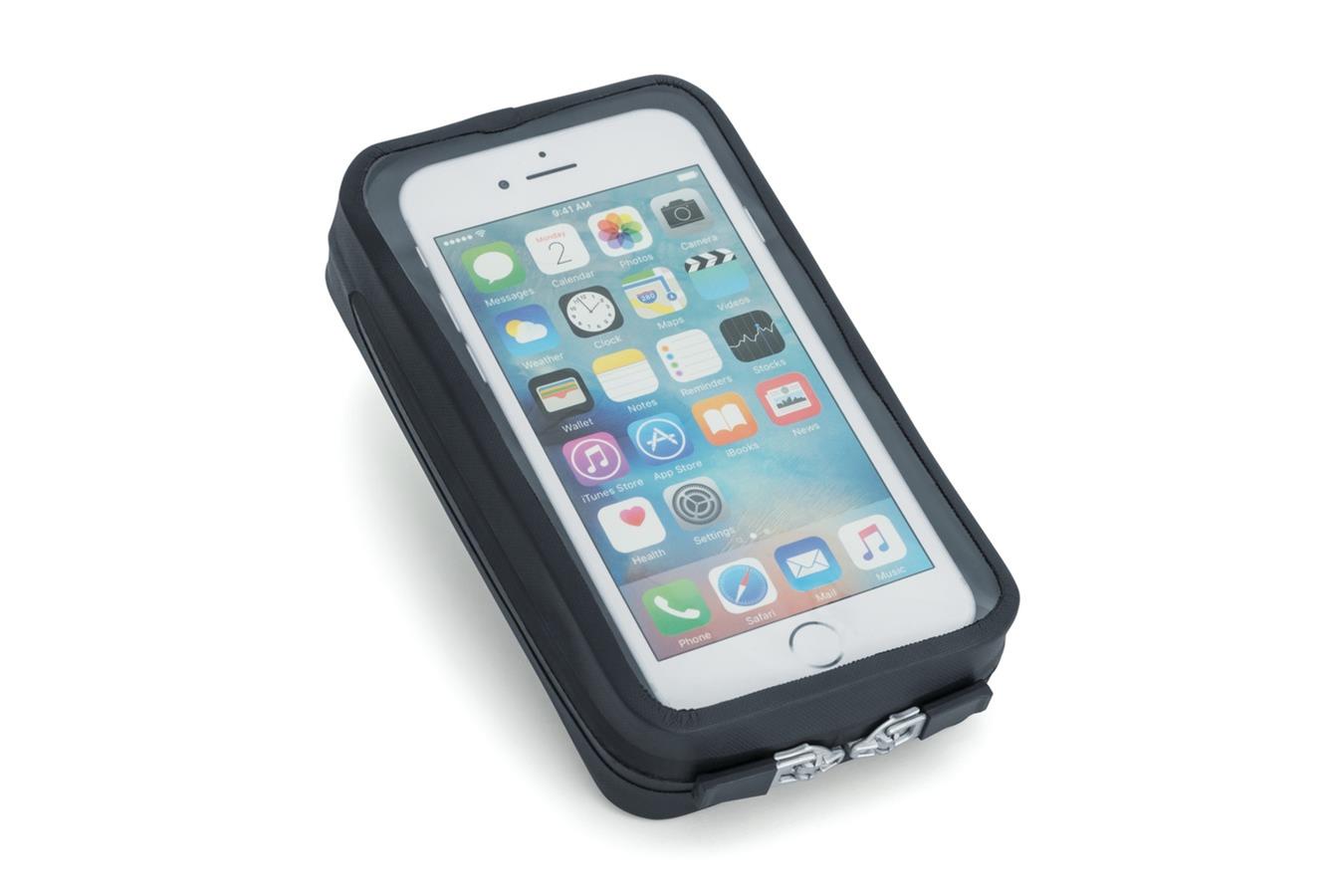 Kuryakyn Quick-Stash Magnetic Device Tank Pouches 5253 Mobile Holder, Cell Phone, Gas Tank, Magnetic, Black, Each thumbnail 2