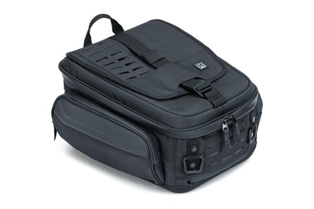 Kuryakyn XKursion XB Ambassador Tail Bags 5256 Saddle Bags, Ambassador, Bag,, Passenger Seat, Rear Fender, 1,680 Denier, Black, Each thumbnail 2