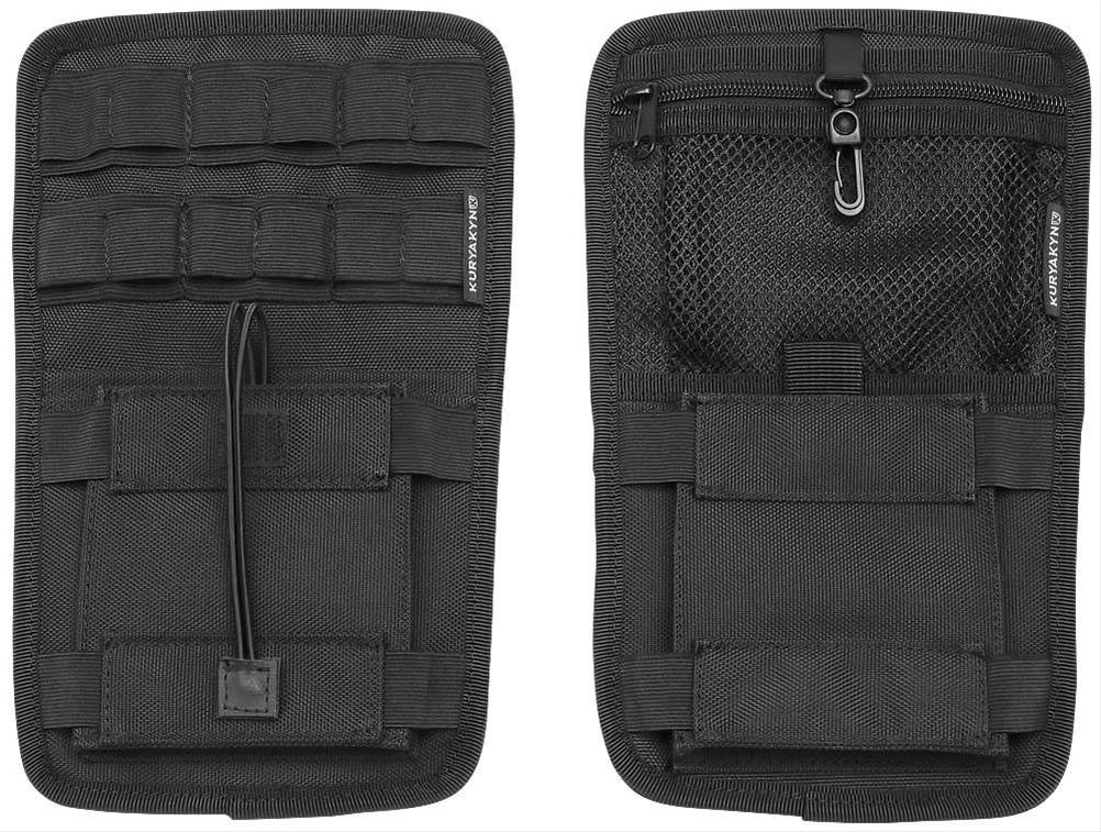 Kuryakyn Internal Saddlebag Organizers 5287 Saddle Bags, Saddle Bag Organizer, Saddle Bag, Denier, Black, Each thumbnail 4