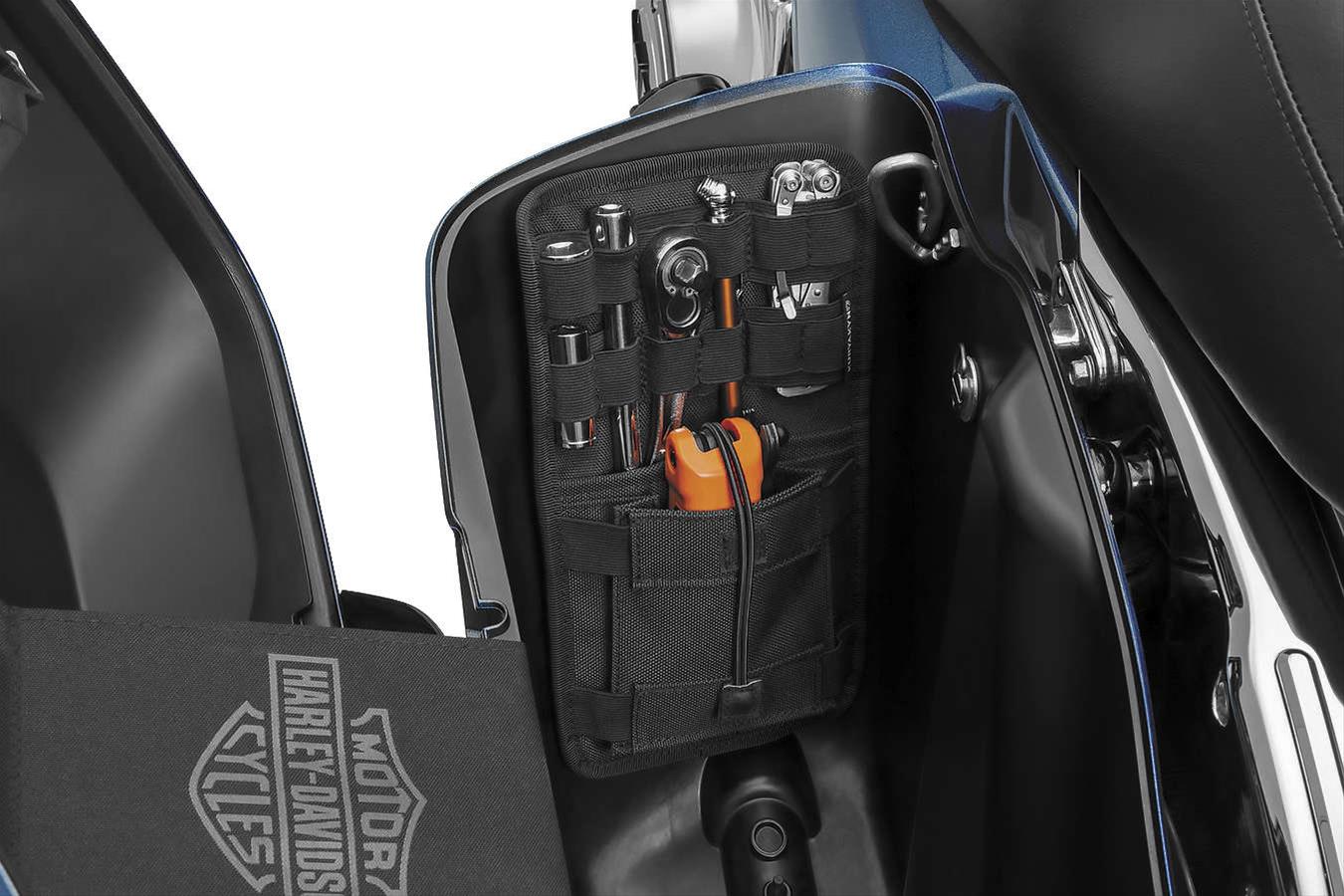 Kuryakyn Internal Saddlebag Organizers 5287 Saddle Bags, Saddle Bag Organizer, Saddle Bag, Denier, Black, Each thumbnail 3
