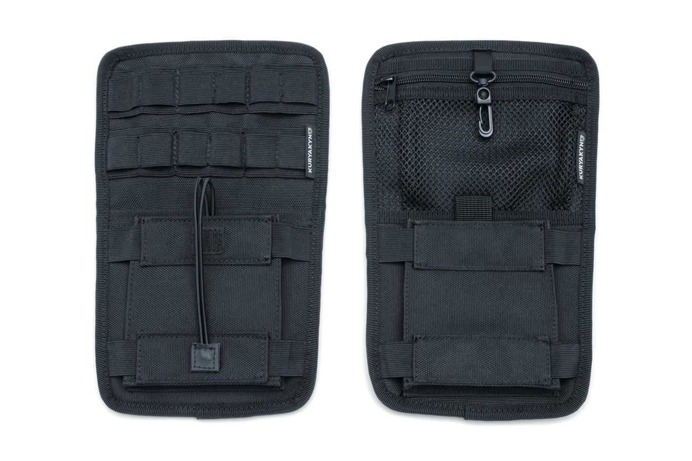 Kuryakyn Internal Saddlebag Organizers 5287 Saddle Bags, Saddle Bag Organizer, Saddle Bag, Denier, Black, Each