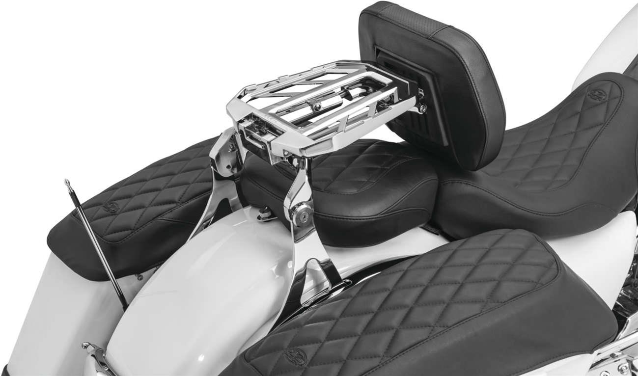 Kuryakyn Backrests 505101 NEO DRVR & PASSNGR BCKRST CHR thumbnail 7