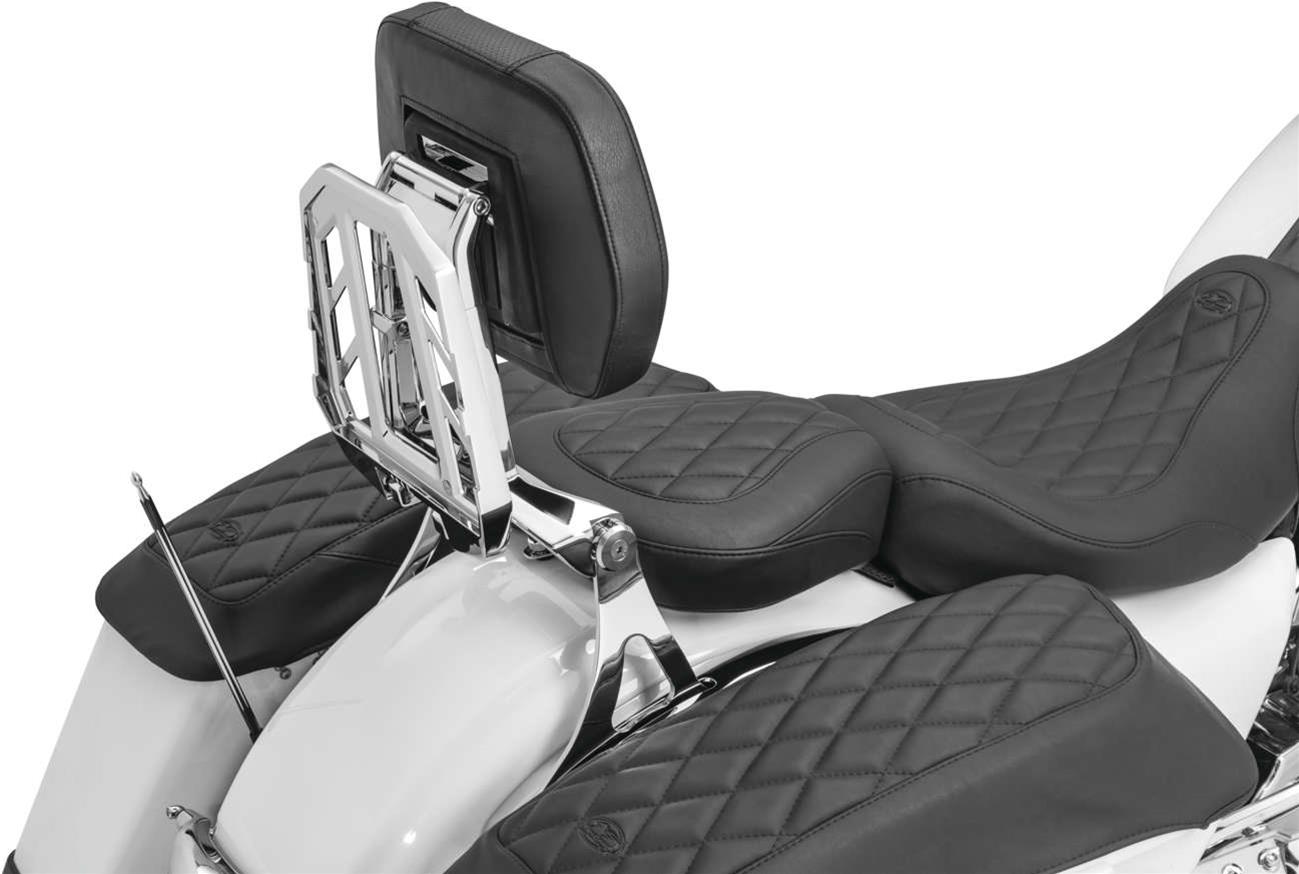 Kuryakyn Backrests 505101 NEO DRVR & PASSNGR BCKRST CHR thumbnail 6
